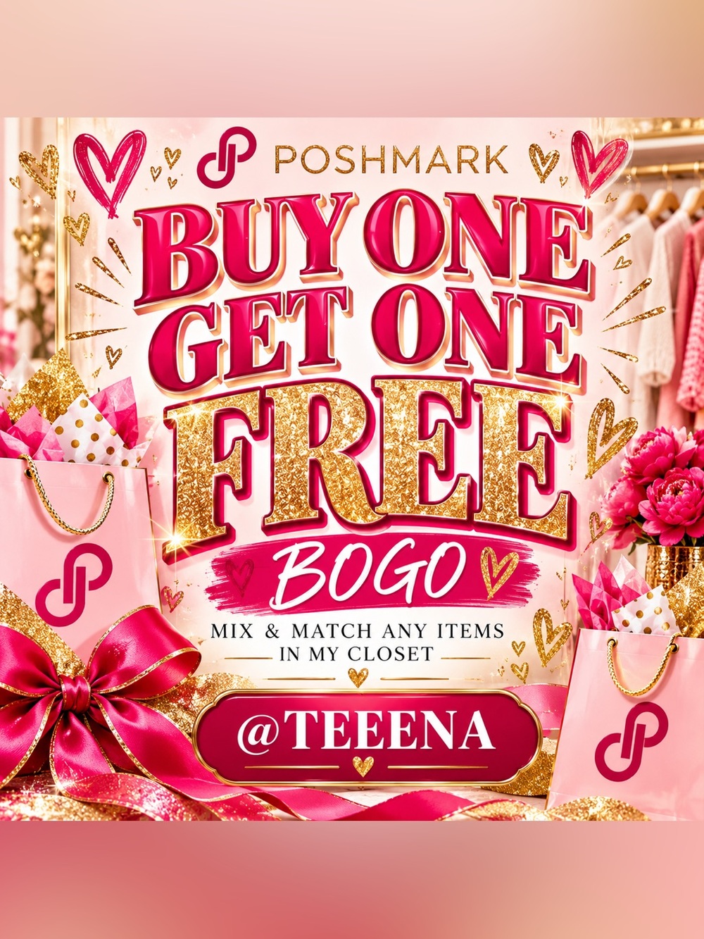 BOGO SALE 💕 BUY ONE GET ONE FREE | @TEEENA